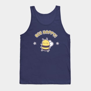 Cute Bee Happy Pun Tank Top